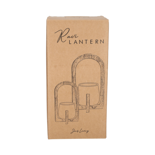 Lantaarn Ravi Naturel Large