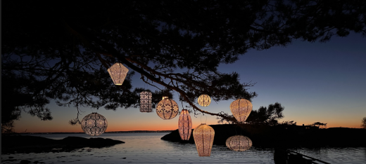 Lampshade 20 Paisley Apricot