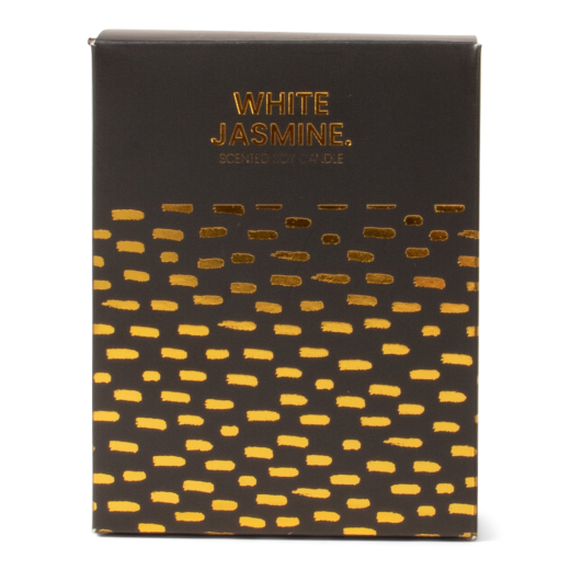 Geurkaars White Jasmine Zwart