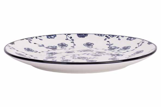 Flor Azul Desserbord Set Van 4