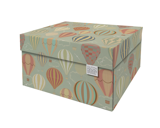 Dutch Design Storage Box Classic Balloon Sky NEW