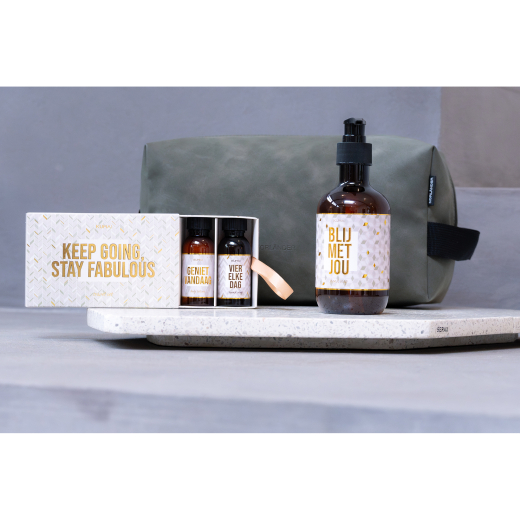 Nubuck Toilettas 2.0 Groen