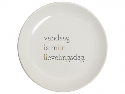 Bordje ø15cm genieters set 4 stuks