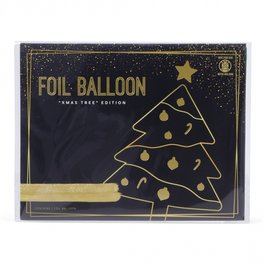 Folie Ballon Kerstboom Groen