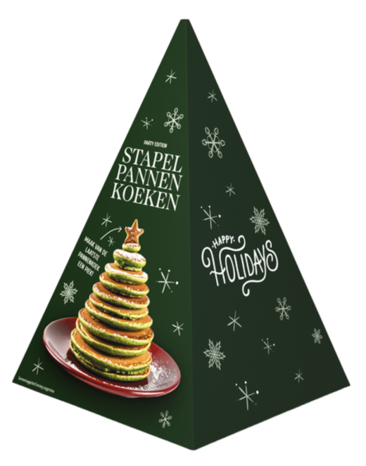 Kerstboom stapelpannenkoek 200 gram