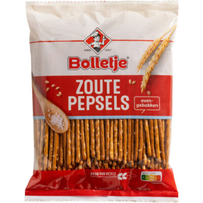 Zoute pepsels 180 gram