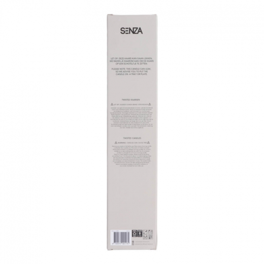 Twisted Dinerkaarsen Blauw /2