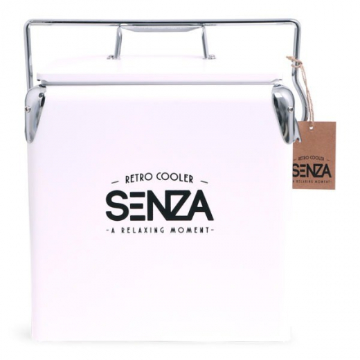 SENZA Retro Coolerbox White