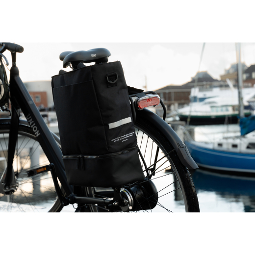 Fiets Shopper Met Koelvak RPET Zwart