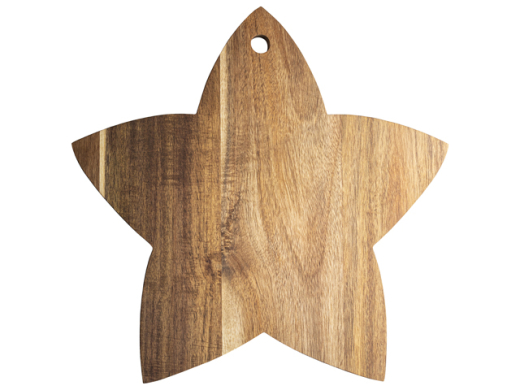 Serveerplank ster 37x37 cm