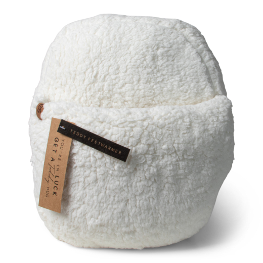 Teddy Voetenwarmer Wit