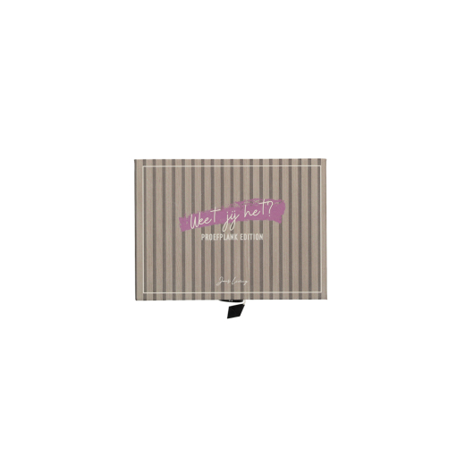 Weet jij het? Proefplank