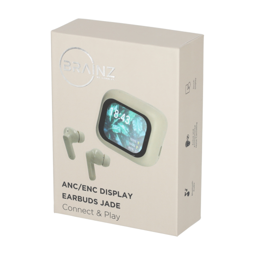 ANC/ENC Display Earbuds Jade Taupe