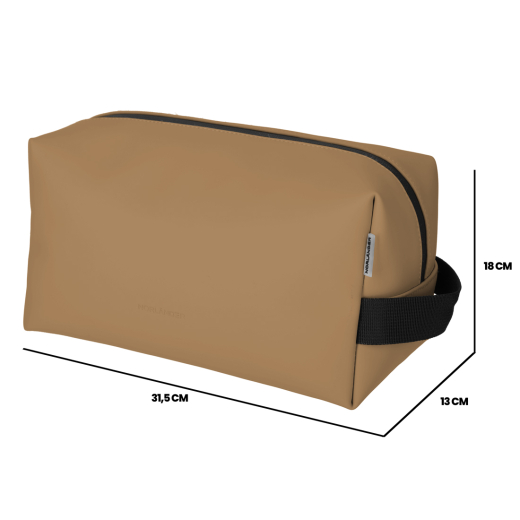 Dull PU Toilettas 2.0 Bruin