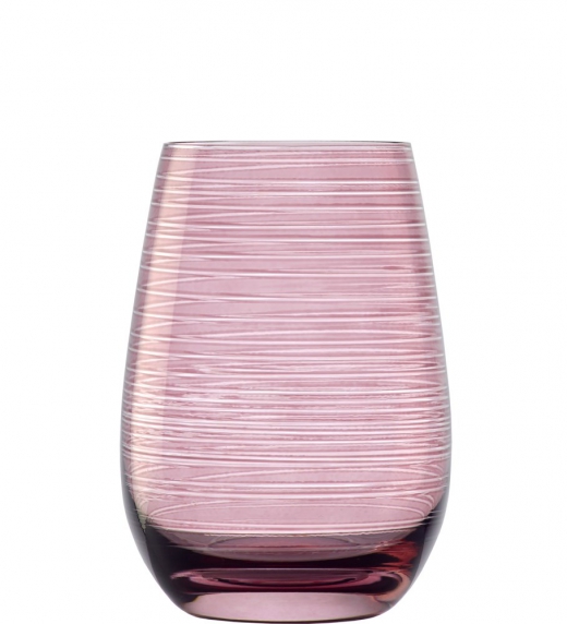 Glas lila twister stolzle