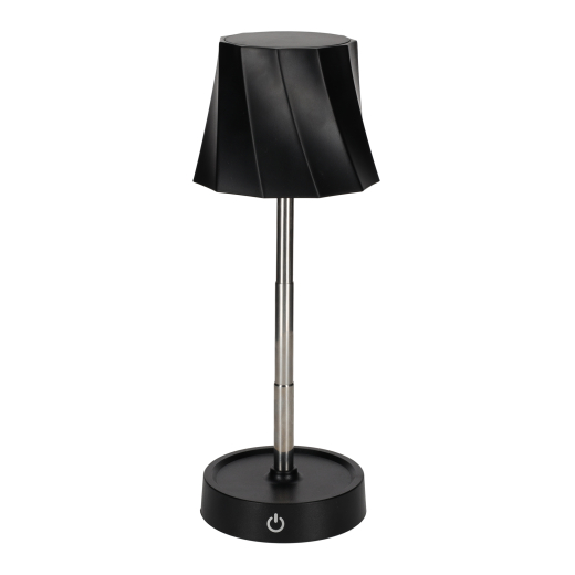 Telescopische LED Lamp Zwart