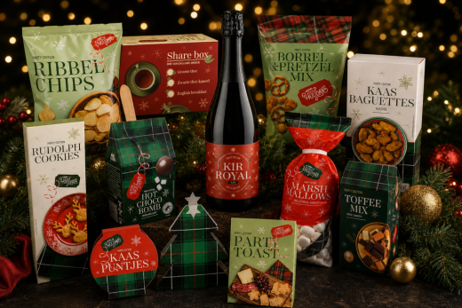 Kerstpakket Happy Holidays – Feestelijk Proeven & Genieten