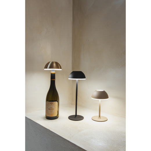 3-in-1 LED Touch Lamp Zwart