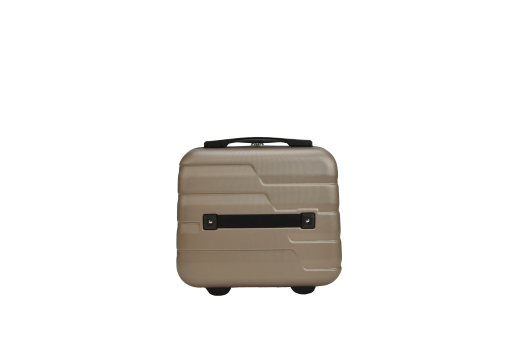 ABS Beautycase en trolley Champagne