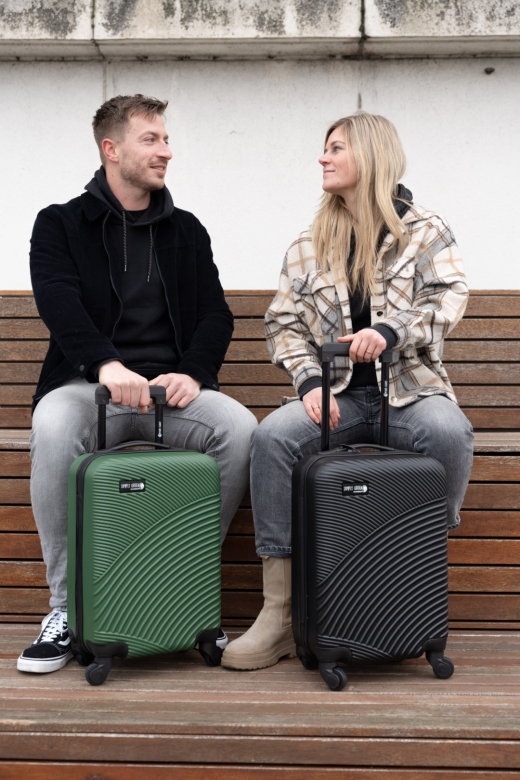 Travel Green Trolley RPET 2.0 Zwart