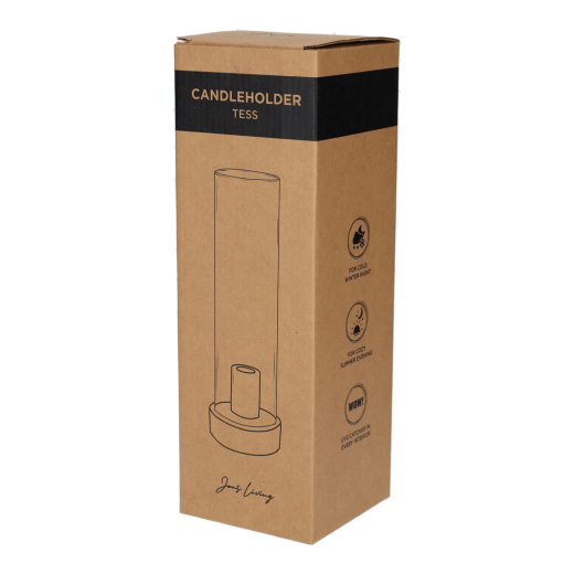 Kandelaar Tess Zwart