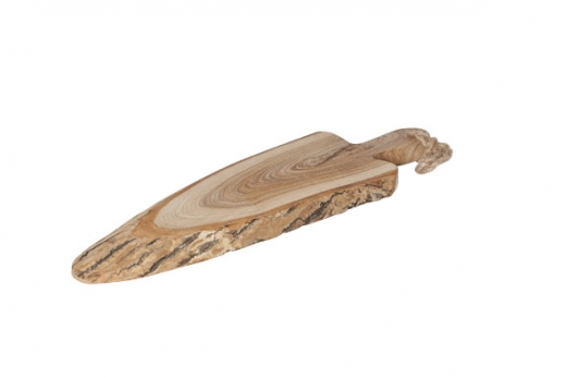 Snijplank essenhout 42x13 cm.