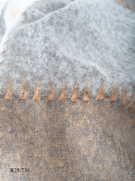 Mohair Plaid Ruit 130x170 cm