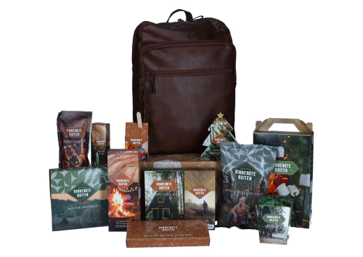 Binnenste buiten met luxe rugtas