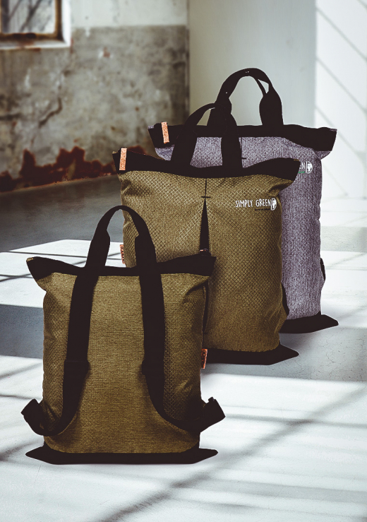 RPET TwoTone shopper groen