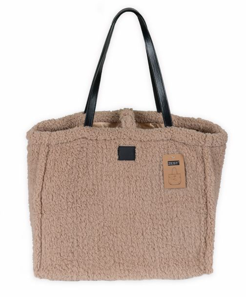 Sherpa Tas Recycled caramel