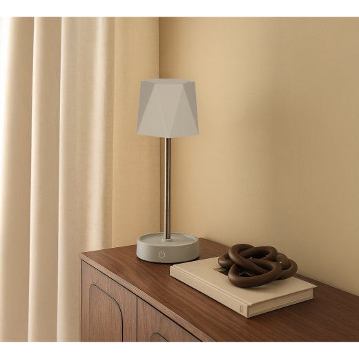 Telescopische LED Lamp Taupe