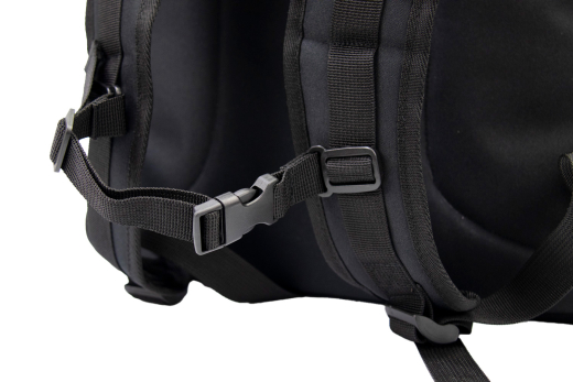 All Weather Toploader Backpack Zwart Ivoor