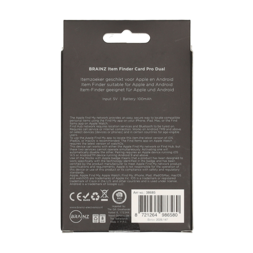 Item Finder Card Pro Dual