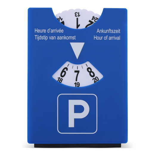 Parkeerschijf ijskrabber 