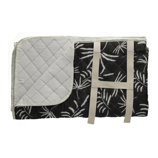 Picknickkleed Palmbomen Zwart