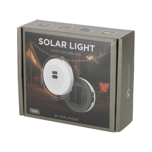 Solar Lamp Met LED Slinger
