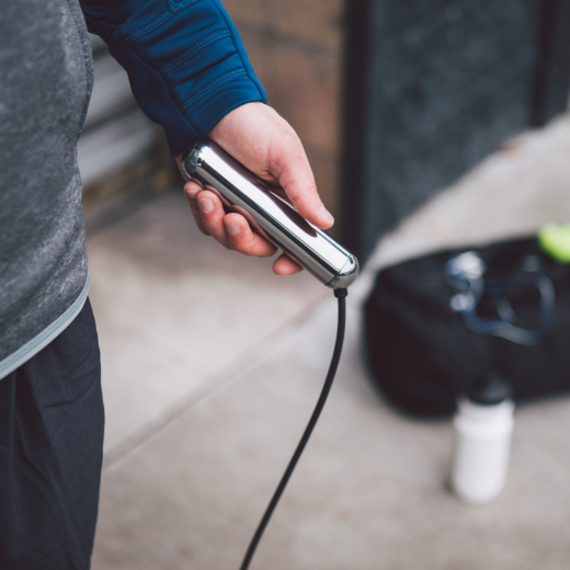 Smart Rope LED chroom maat M