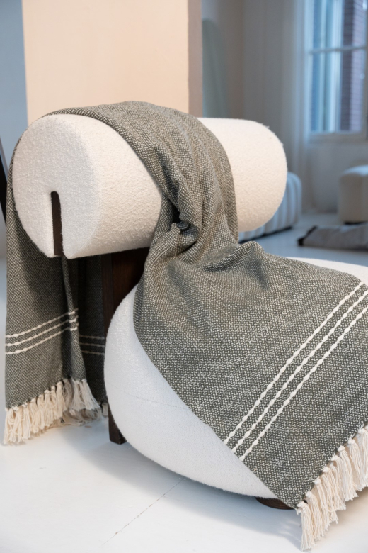 Recycled Cotton Plaid Juul Groen