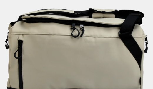 Travelcollectie Mat PU reistas off white