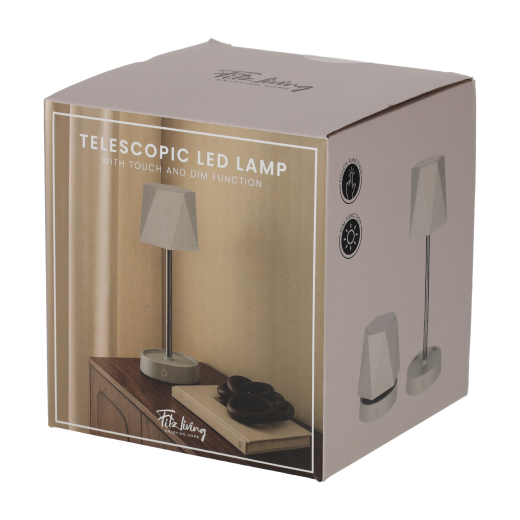 Telescopische LED Lamp Taupe