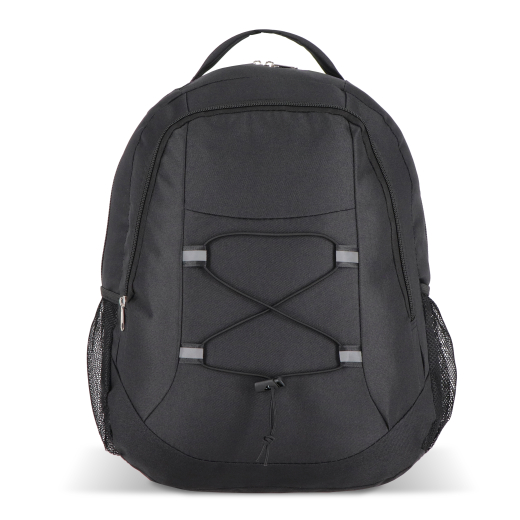 Rugzak met trekkoord RPET 25 liter zwart