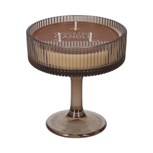 Cocktail Kaars Bruin