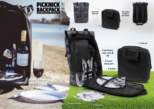 Picknick Rugtas Zwart