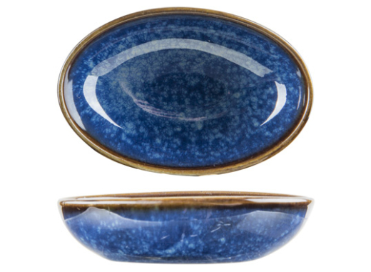 Narwal blue aperoschaaltje d9,3xh3cm