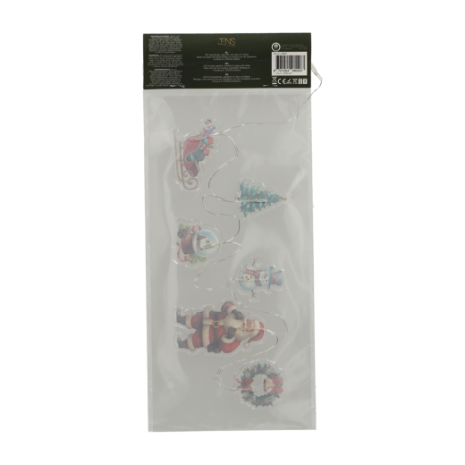 LED Raamsticker Slinger Kerst