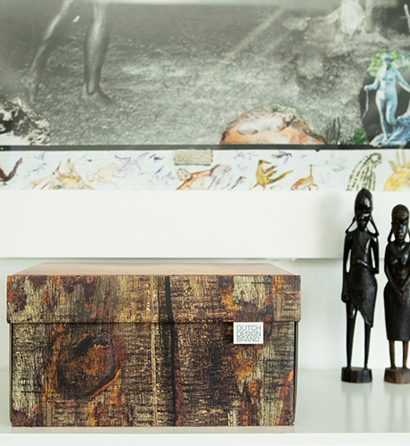 Dutch Design Storage Box 'Tree Trunk'