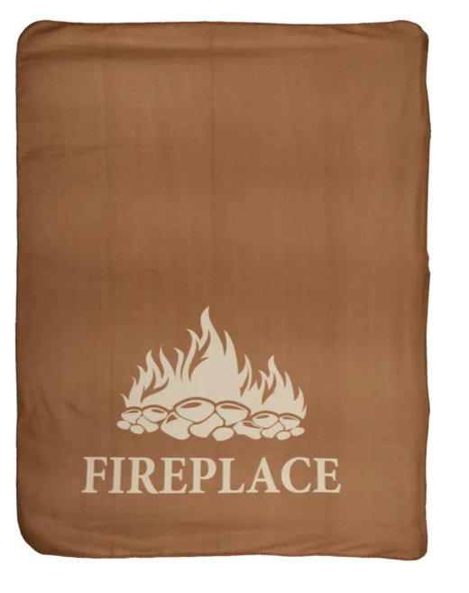 Fleeceplaid Fireplace