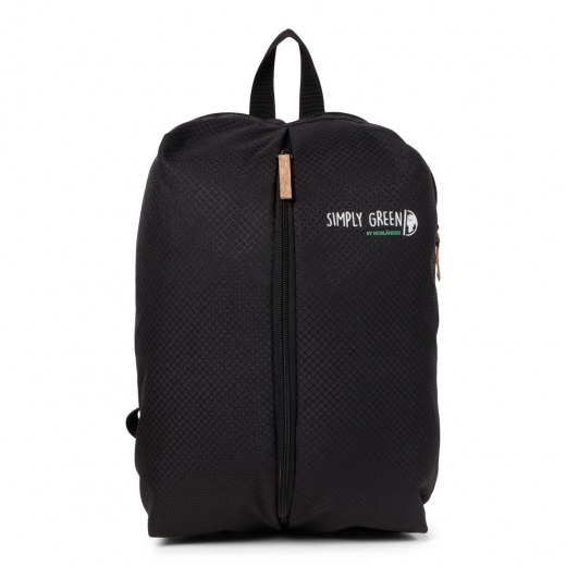 Simply Green RPET Rugtas Zwart