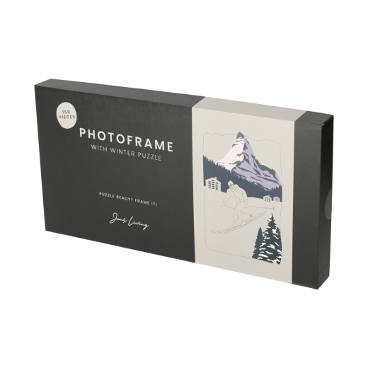 Fotolijst met Puzzel Winter