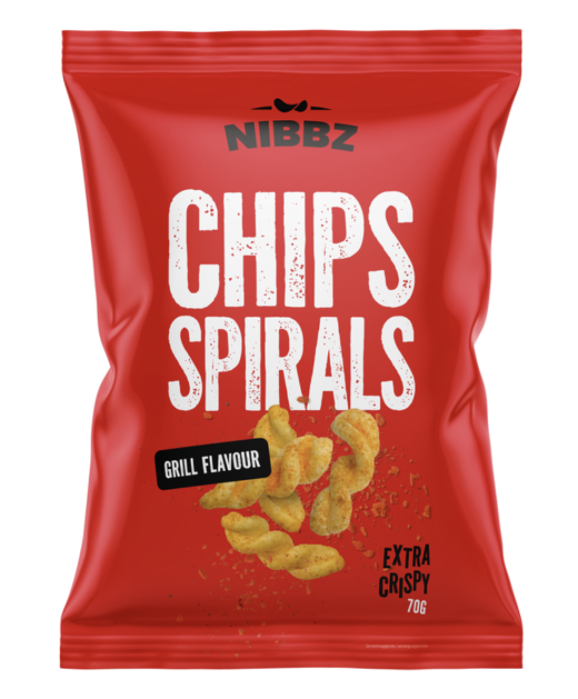 Spirals grill chips 70 gram